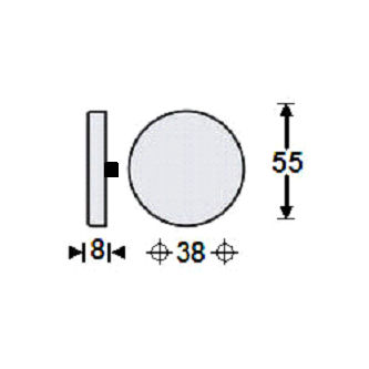 Intersteel afdekplaatje rond verdekt ITAL - Afbeelding 2