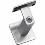 Intersteel Leuninghouder zwaar vierkant hol rvs