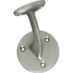 Intersteel Leuninghouder opschroevend hol nikkel mat