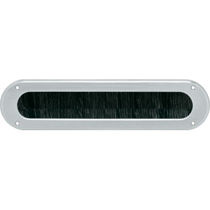 Intersteel Tochtwering ovaal rvs