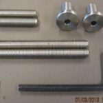 Bevestigingsset tbv enkelzijdige montage voor hout, pvc, aluminium