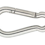 Karabijnhaak RVS AISI 316
