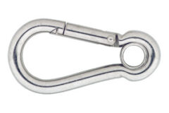 Karabijnhaak met Kous RVS AISI 316