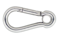 Karabijnhaak met Kous RVS AISI 316