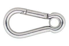 Karabijnhaak met Kous RVS AISI 316