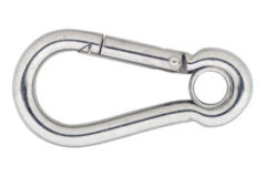 Karabijnhaak met Kous RVS AISI 316