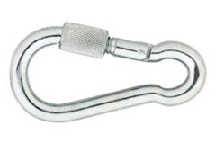 Karabijnhaak met Schroef RVS AISI 316