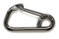 Karabijnhaak Asymmetrisch RVS AISI 316