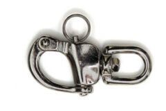 Snapsluiting met Wervel RVS AISI 316