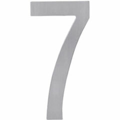 Huisnummer 7 rvs