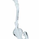 Kapstokhaak wit craquelé