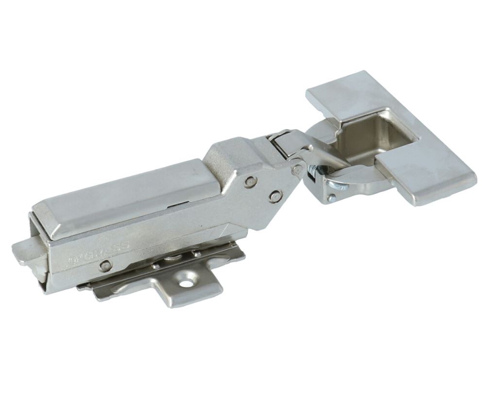 Keukenscharnier half opliggend met soft-close demping