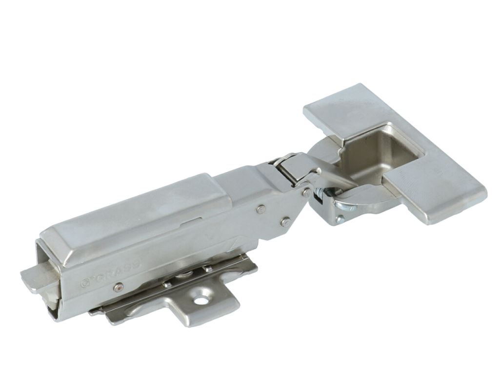 keukenscharnier opliggend met soft-close demping 52 mm