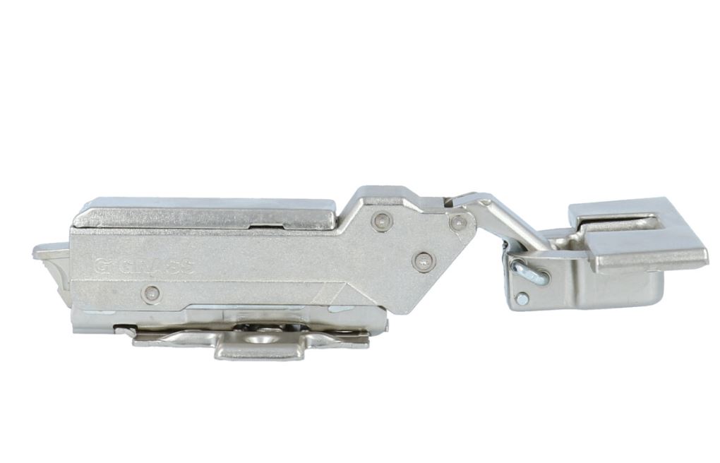 Keukenscharnier half opliggend met soft-close demping