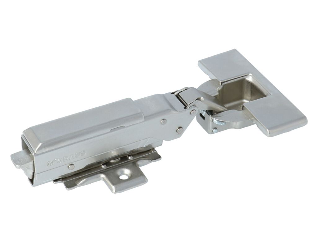 keukenscharnier opliggend met soft-close demping