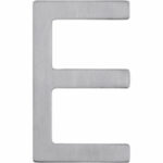 Huisletter E rvs