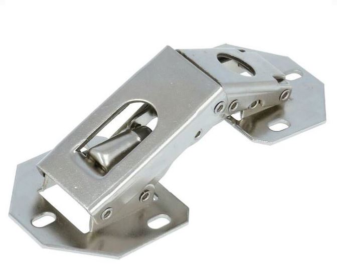 Meubelscharnier easy-on vernikkeld extra zwaar