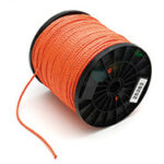 Touw Geslagen Polypropyleen Oranje