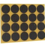 Zelfklevend Vilt Bruin