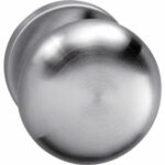 Intersteel knop paddestoel vast op rozet 10mm rvs