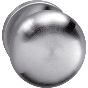 Intersteel knop paddestoel vast op rozet 10mm rvs