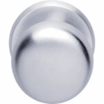 Intersteel voordeurknop zwaar 80/75 chroom mat