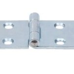 Kist scharnier 120 x 33 staal gegalvaniseerd