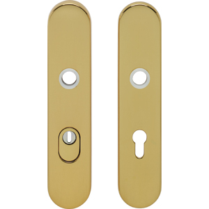 Intersteel SKG3 met kerntrekbeveiliging PC72 messing gelakt