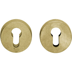 Intersteel SKG3 Veiligheid-rozet messing getrommeld