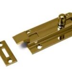 Profielschuif met bocht messing 60 x 25 mm