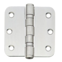 Intersteel kogellagerscharnier afgerond 3"" (76x76x2,5) rvs