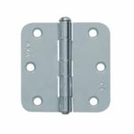 AXA Scharnier 76x76x2 met afgeronde hoeken 1105