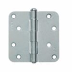 AXA Scharnier 89x89x2 met afgeronde hoeken 1105