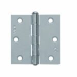 AXA Ongelagerd scharnier 76x76x2 met rechte hoeken