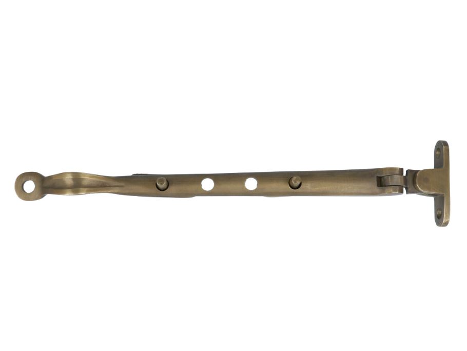 Raamuitzetijzer messing antiek