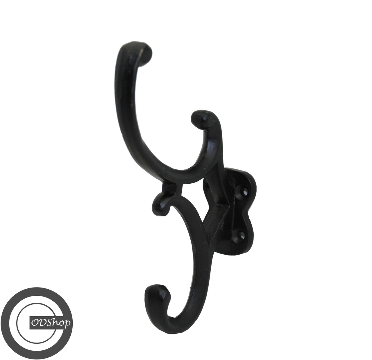 Kapstokhaak zwart