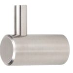 Kapstokhaak RVS Rond 28 mm
