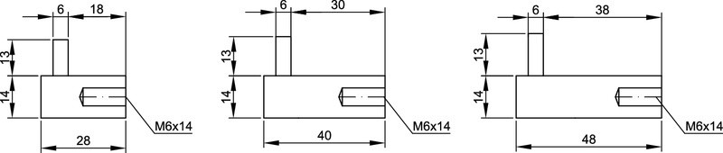 Kapstokhaak rvs Rond 28 mm - Afbeelding 2
