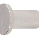 Kapstokhaak RVS Rond Plat 29 mm