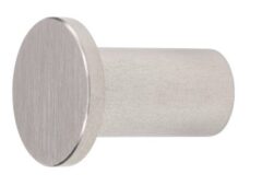 Kapstokhaak RVS Rond Plat 29 mm