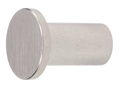 Kapstokhaak RVS Rond Plat 29 mm