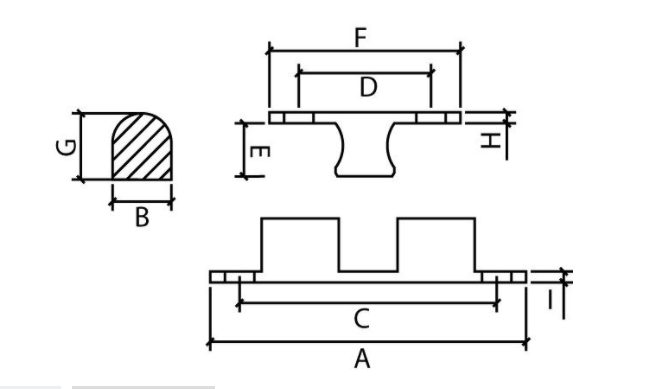 DX Kogelsnapslot massief messing vernikkeld 60x11mm - Afbeelding 2