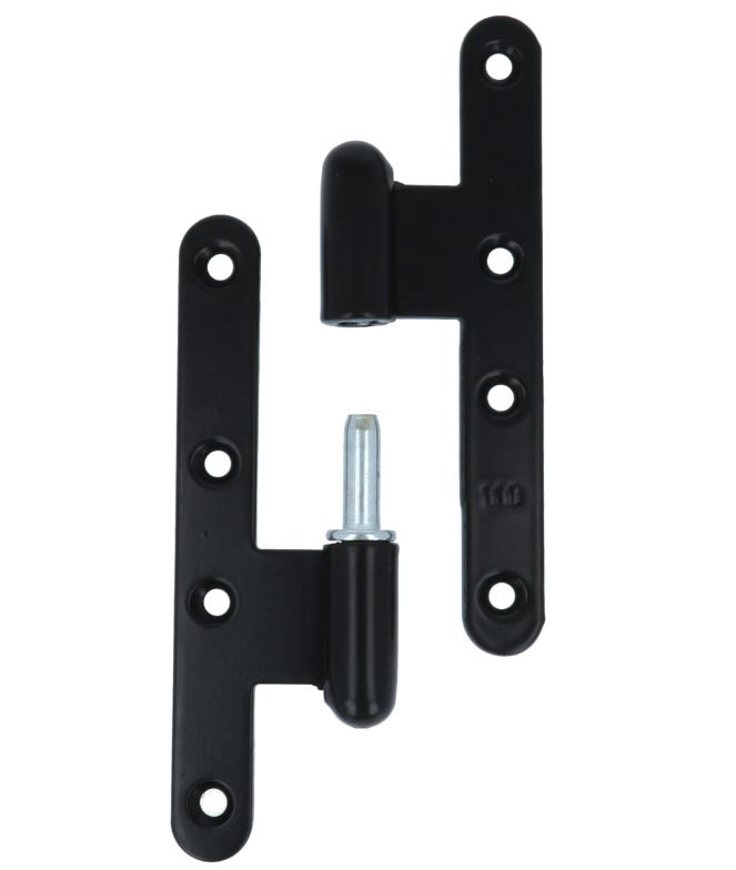 Zware paumellescharnier 110 x 80 mm rechts