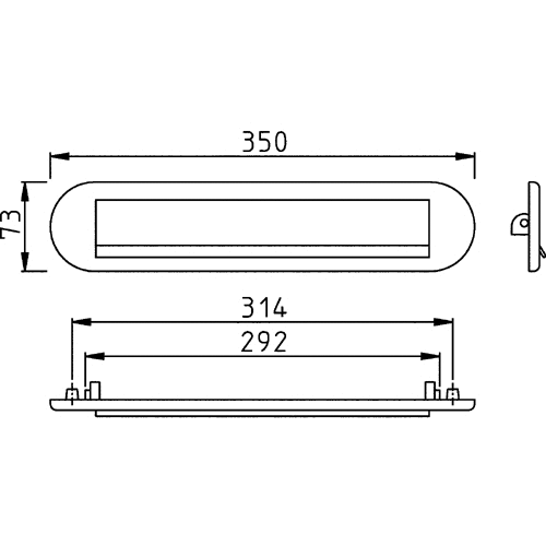 Hoppe Briefplaat afgerond - Afbeelding 2