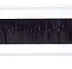 Binnenbriefplaat Aluminium wit met borstel