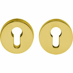 Intersteel SKG3 Veiligheid-rozet messing ongelakt