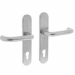 Intersteel deurklink rond Ø19mm verdekt PC92 rvs