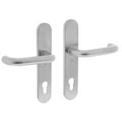 Intersteel deurklink rond Ø19mm verdekt PC92 rvs