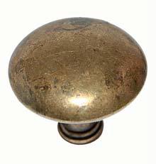 Knop brons gevlekt 25 mm