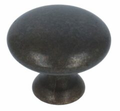 Knop Donker Brons 30 mm